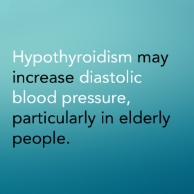 Hypothyroidism and Blood Pressure - Hypertension and Thyroid Disease