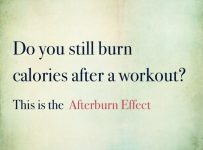 Afterburn effect – Still Burning Calories after Exercise