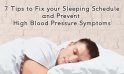 High Blood Pressure? Fix your Sleeping Schedule!